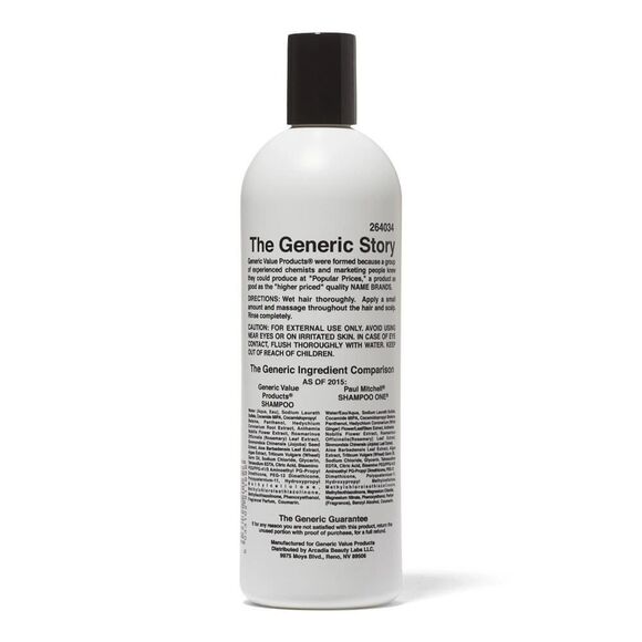 Generic Value Products Shampoo Fragile Chemically Hair Paul Mitchell One NEW 16 - Picture 2 of 2